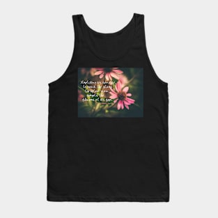 Jeremy Bentham Quote Poster Tank Top